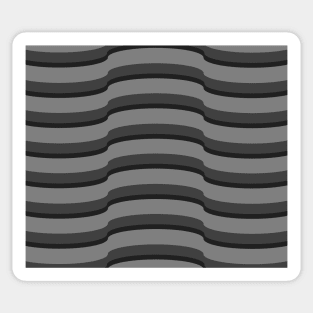 Op Art Smoke Grey 7632 Sticker